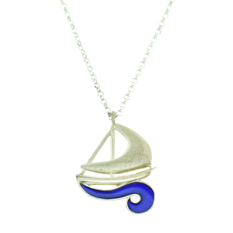 Handmade Boat Necklace