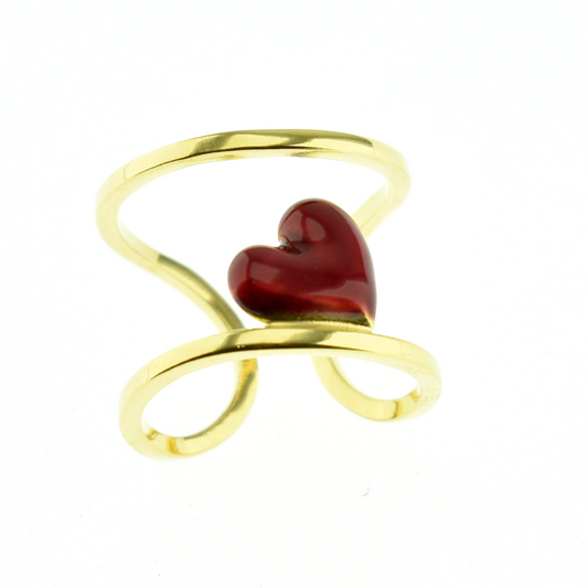 Handmade Heart Ring