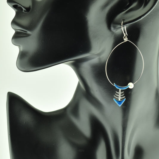 Handmade Fish Earrings