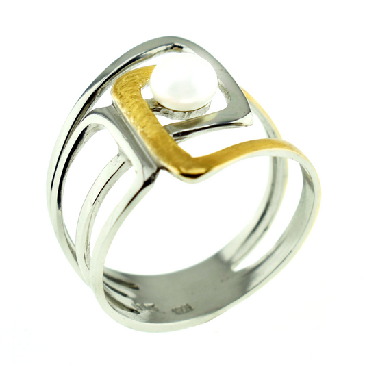 Double Color Handmade Ring