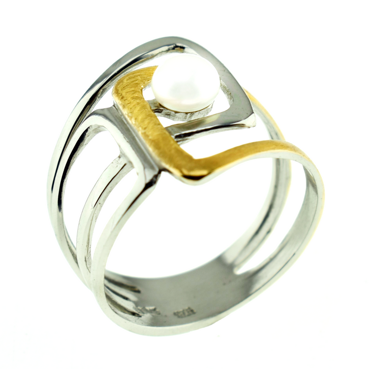 Double Color Handmade Ring