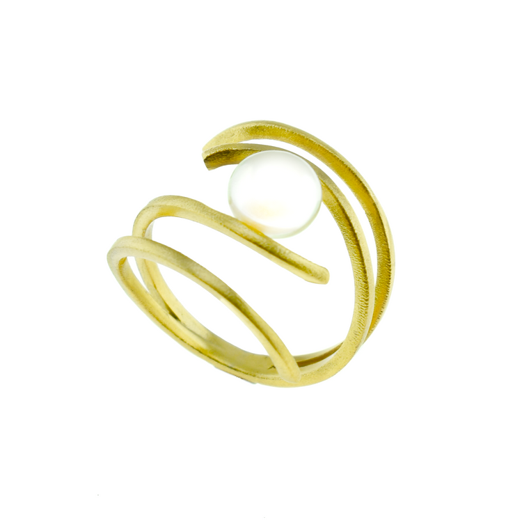 Handmade Freshwater Pearl Ring