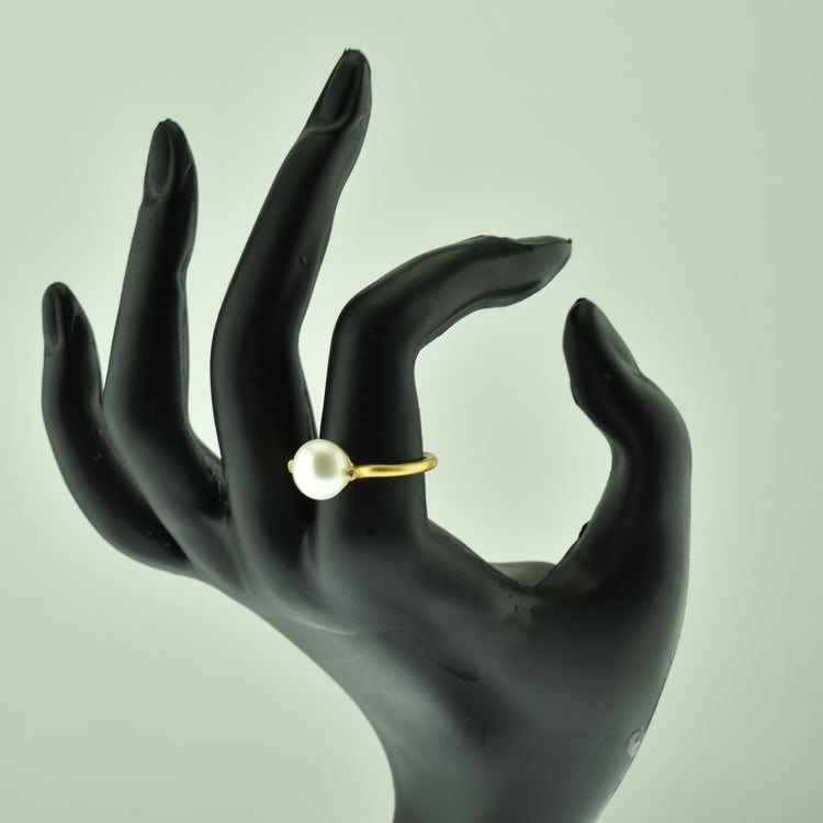 Handmade Freshwater Pearl Ring