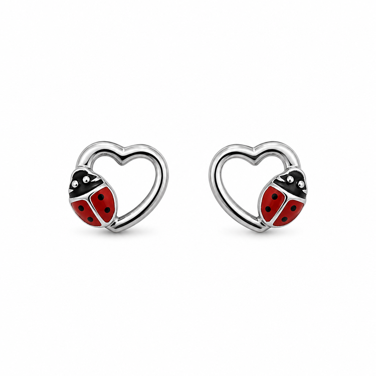 SILVER LUCKY HEART — ΠΑΙΔΙΚΑ ΚΑΡΦΩΤΑ ΣΚΟΥΛΑΡΙΚΙΑ ΑΣΗΜΙ 925 ΚΑΡΔΙΑ ΠΑΣΧΑΛΙΤΣΑ ΣΜΑΛΤΟ