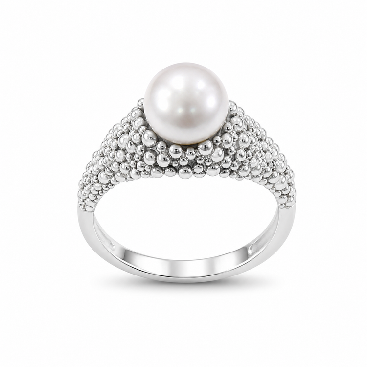 CAVIAR PEARL — ΔΑΧΤΥΛΙΔΙ ΑΣΗΜΙ GRANULATION ΜΑΡΓΑΡΙΤΑΡΙ