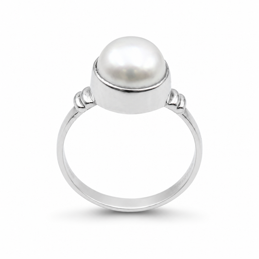 BOLD PEARL — ΔΑΧΤΥΛΙΔΙ ΑΣΗΜΙ ΜΑΡΓΑΡΙΤΑΡΙ ARCHITECTURAL