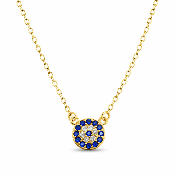 EVIL EYE — ΚΟΛΙΕ ΜΑΤΙ ΜΕ ΜΠΛΕ & ΛΕΥΚΑ ΖΙΡΓΚΟΝ