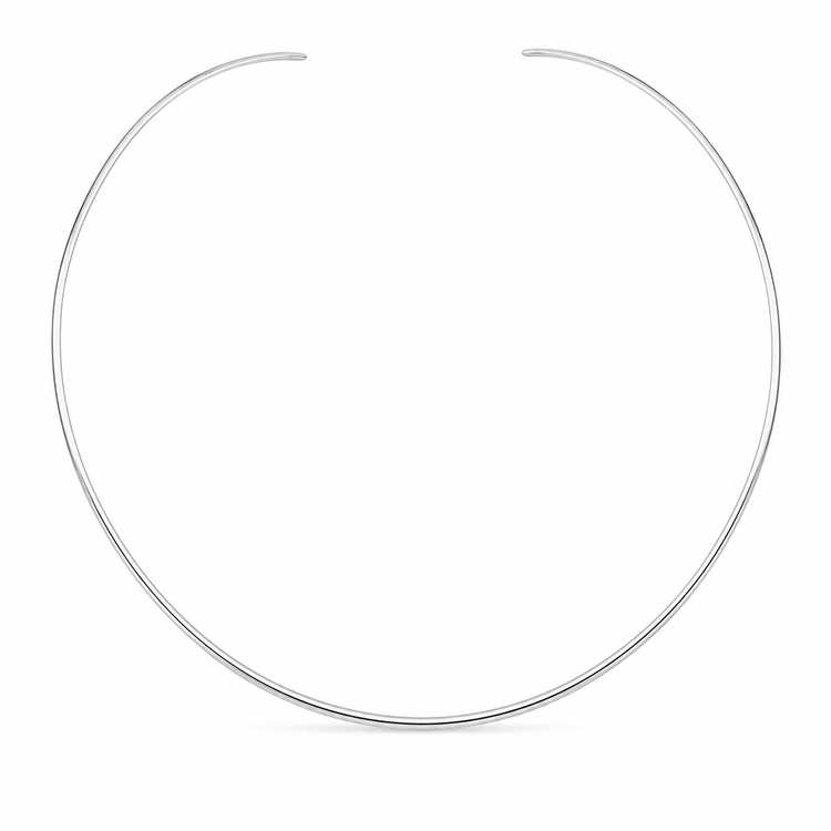 ORBIT — ΛΑΙΜΑΡΙΑ ΑΣΗΜΙ 925 TORQUE CHOKER