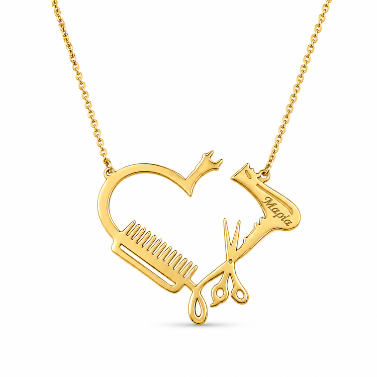 HAIR LOVE — ΚΟΛΙΕ ΚΟΜΜΩΤΗΣ CUSTOM ΟΝΟΜΑ