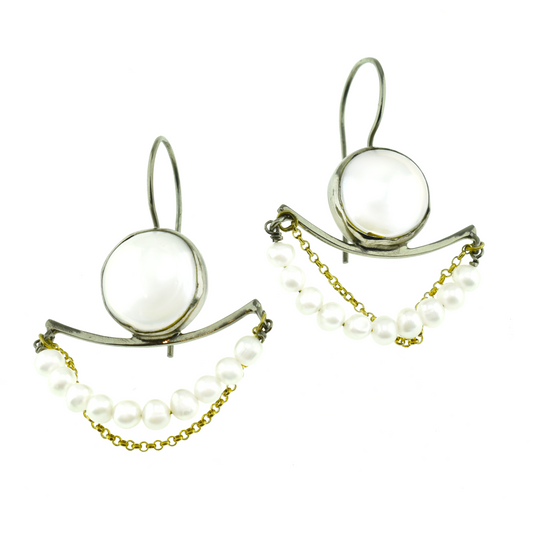 Handmade Freshwater Pearl Earrings