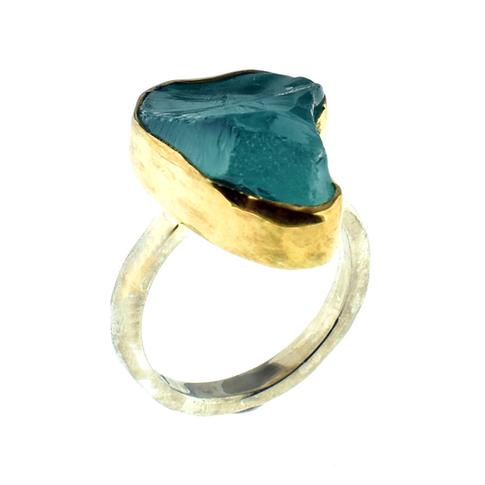 Handmade Aquamarine Ring