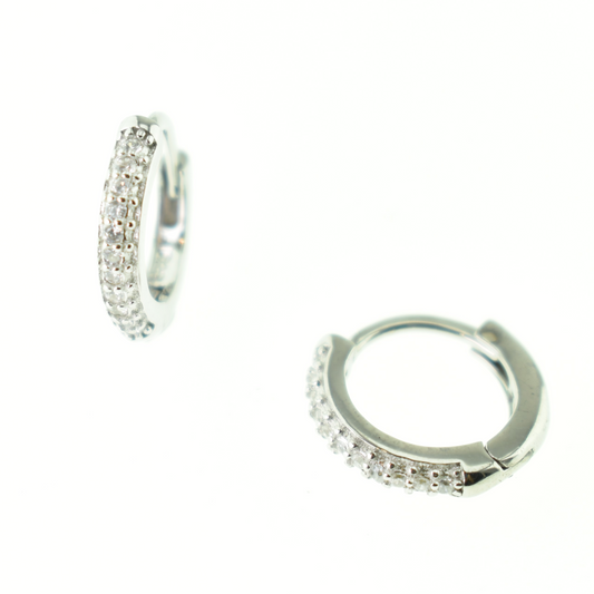 Silver 925 Small Hoops