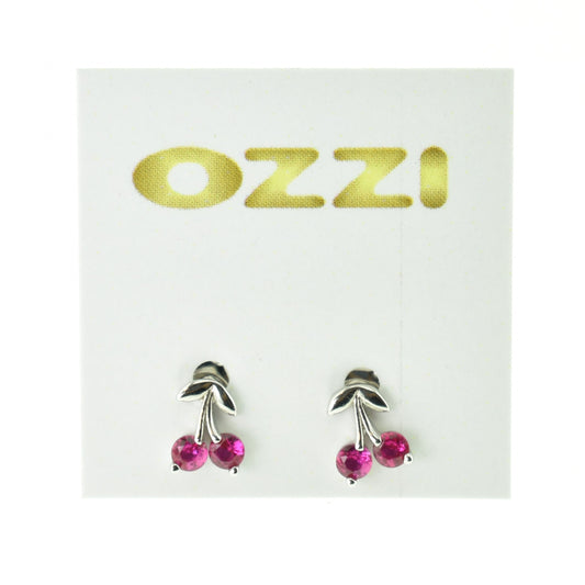 Silver 925 Cherry Earrings