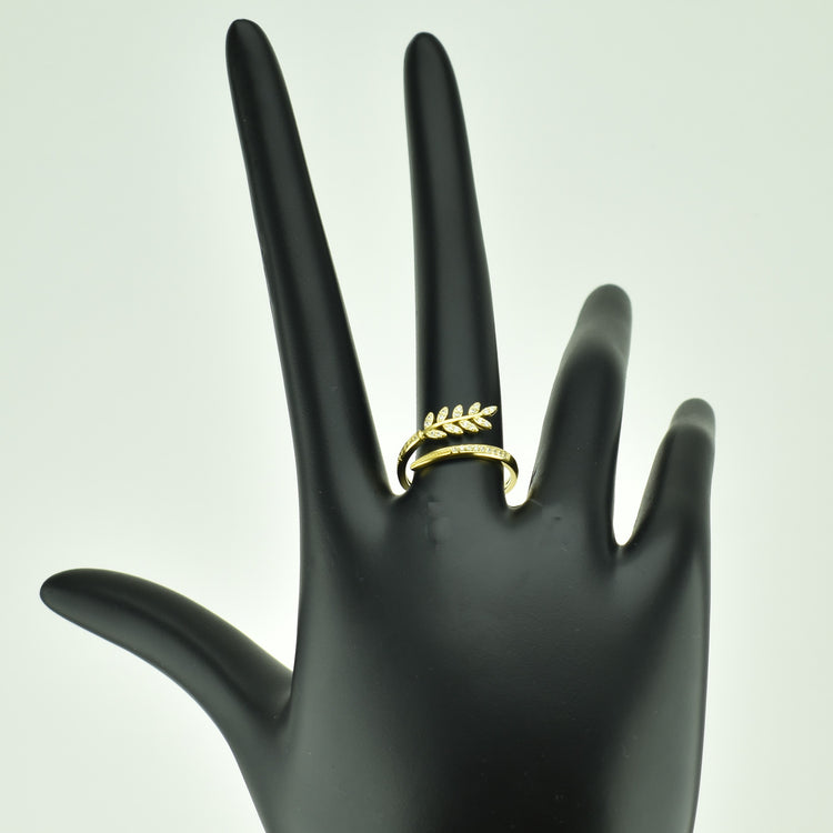 Silver 925 Leaf Ring