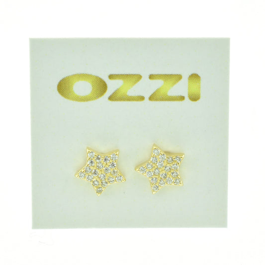 Silver 925 Star Earrings