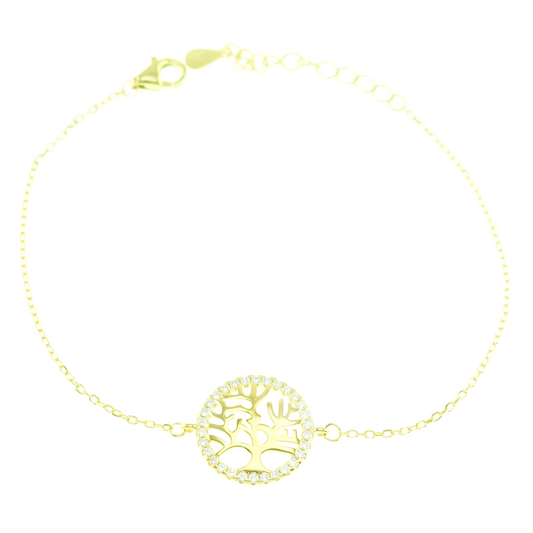 Silver Tree of Life Bracelet