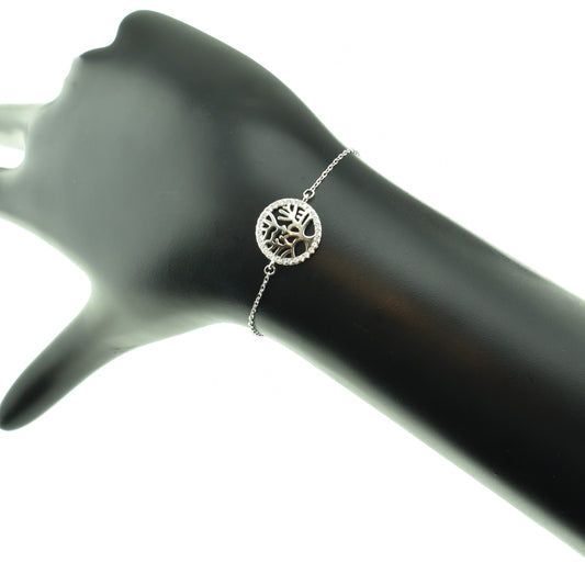 Silver 925 Tree of Life Bracelet