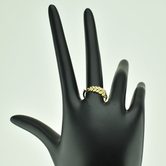 Silver 925 Leaf Ring
