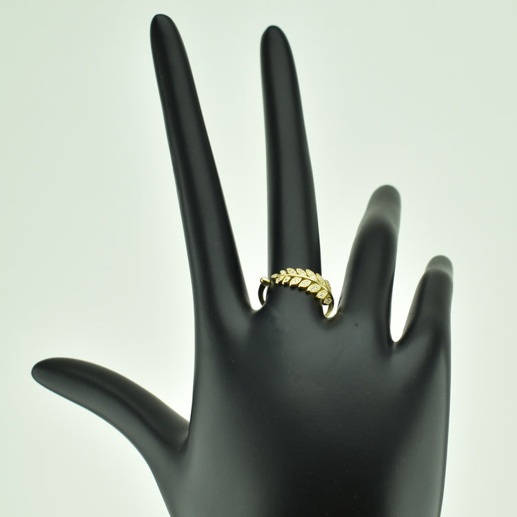 Silver 925 Leaf Ring