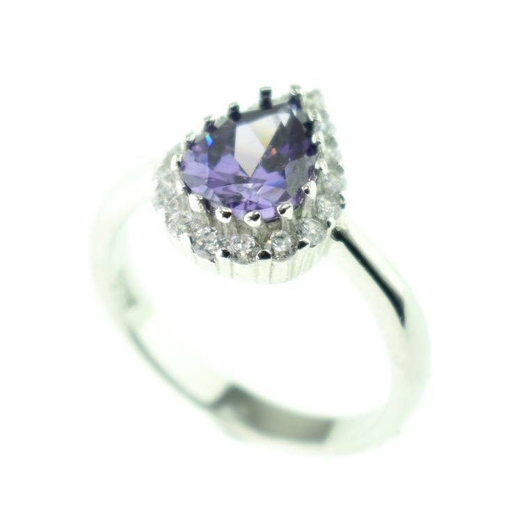 Silver 925 Drop Ring