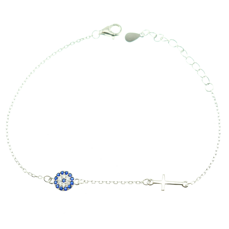 Eye & Infinity Bracelet
