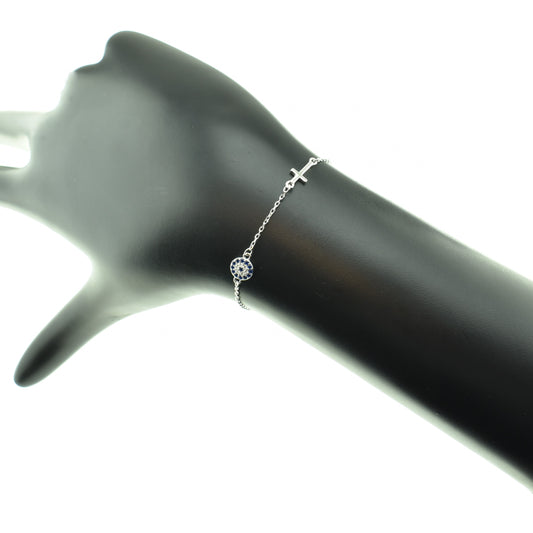 Eye & Infinity Bracelet