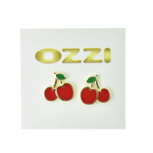 Silver 925 Cherry Earrings