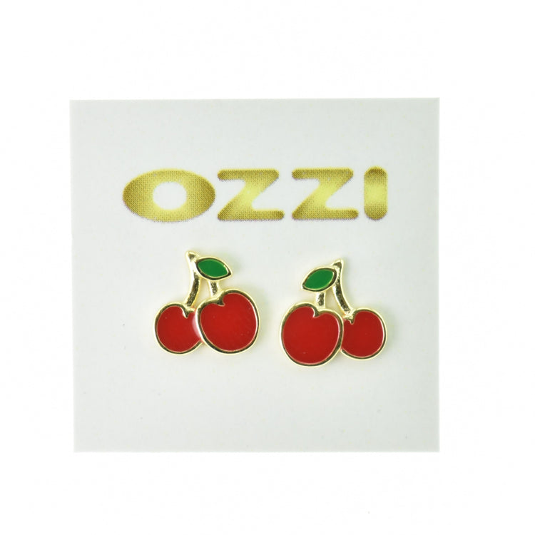 Silver 925 Cherry Earrings