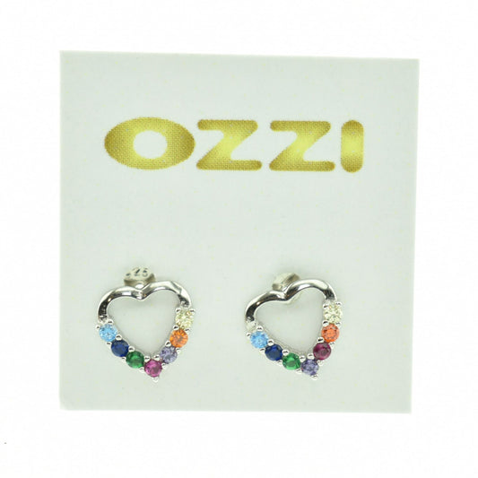 Silver 925 Heart Earrings