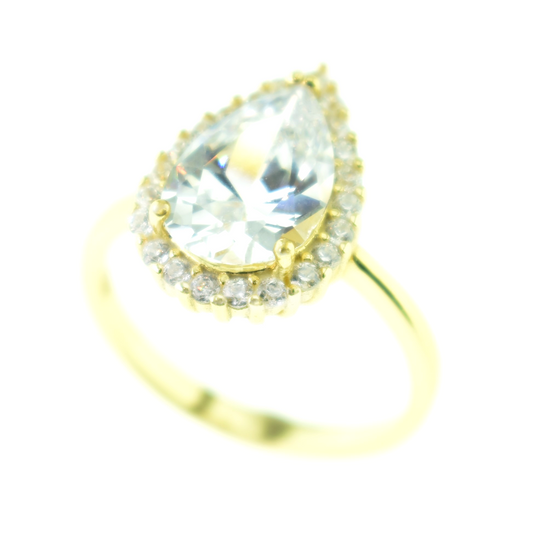 Silver 925 Drop Ring