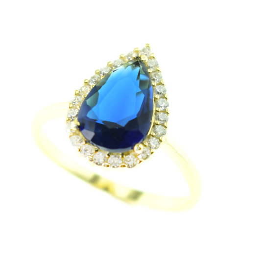 Silver 925 Drop Ring