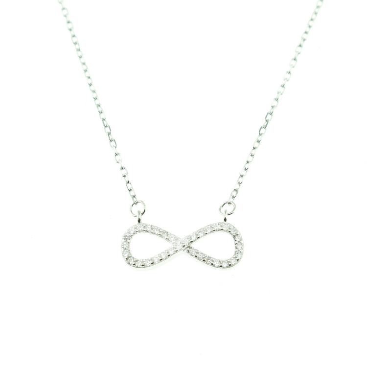 Silver 925 Infinity Necklace