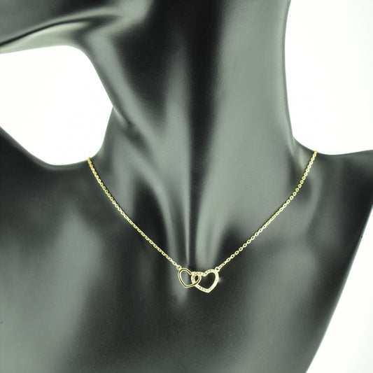 Double Heart Necklace
