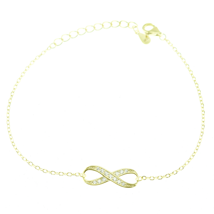Silver 925 Infinity Bracelet