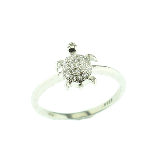 Silver 925 Turtle Ring