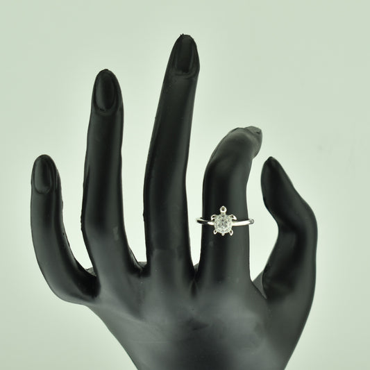 Silver 925 Turtle Ring