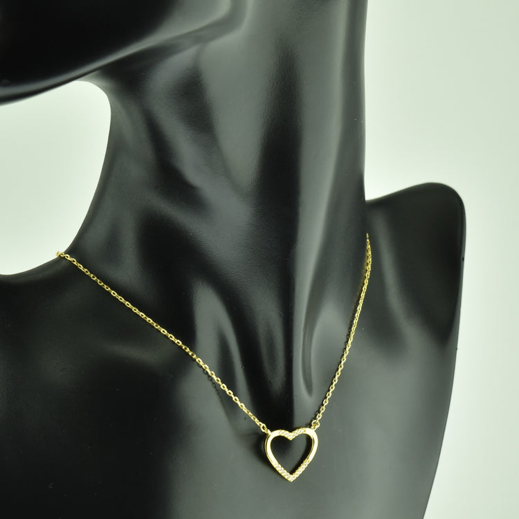Silver 925 Heart Necklace