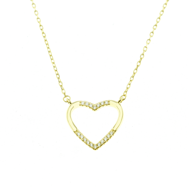 Silver 925 Heart Necklace