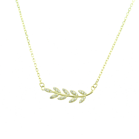 Silver 925 Olive Tree Necklace