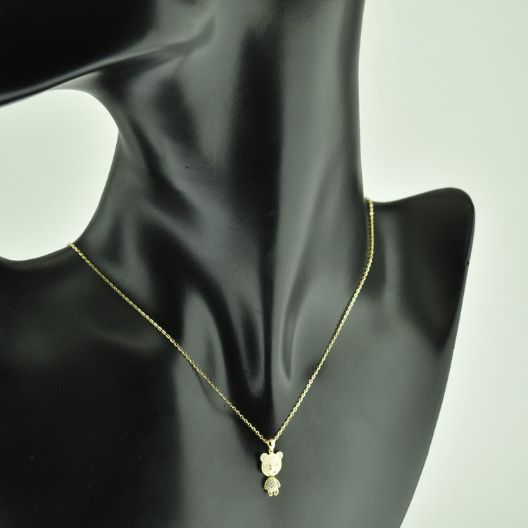 Silver 925 Bear Pendant