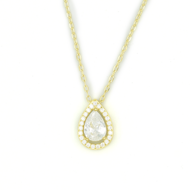 TEARIELLE — ΑΣΗΜΕΝΙΟ ΚΟΛΙΕ ΜΕ ΔΑΚΡΟΣΧΗΜΗ ΛΕΥΚΗ ΠΕΤΡΑ