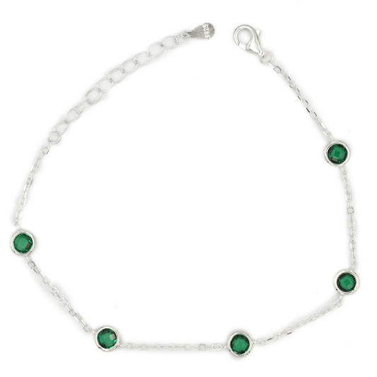 CELISTRA — ΑΣΗΜΕΝΙΟ ΒΡΑΧΙΟΛΙ ΜΕ ΠΕΤΡΕΣ ΖΙΡΚΟΝ