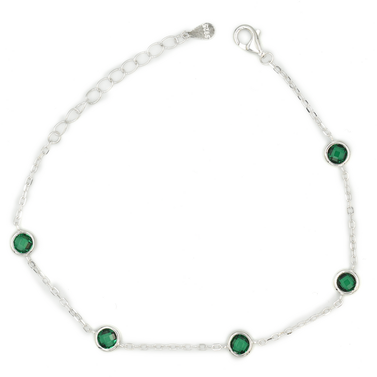 CELISTRA — ΑΣΗΜΕΝΙΟ ΒΡΑΧΙΟΛΙ ΜΕ ΠΕΤΡΕΣ ΖΙΡΚΟΝ