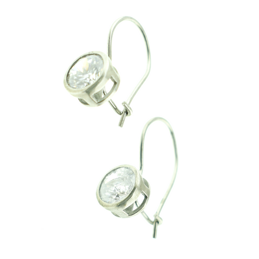 Ασημένια Σκουλαρίκια Ozzi