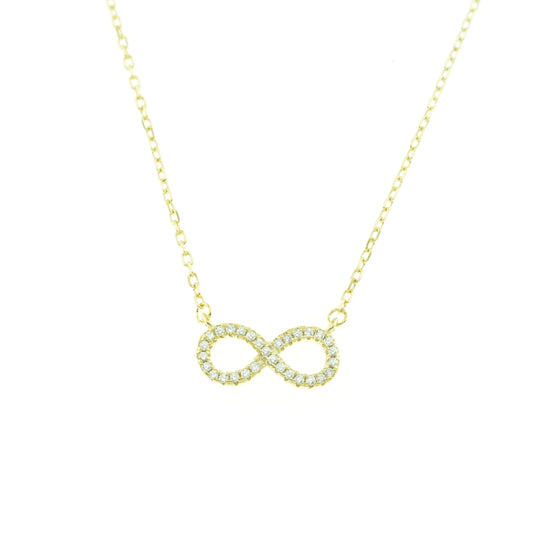 Silver 925 Infinity Necklace