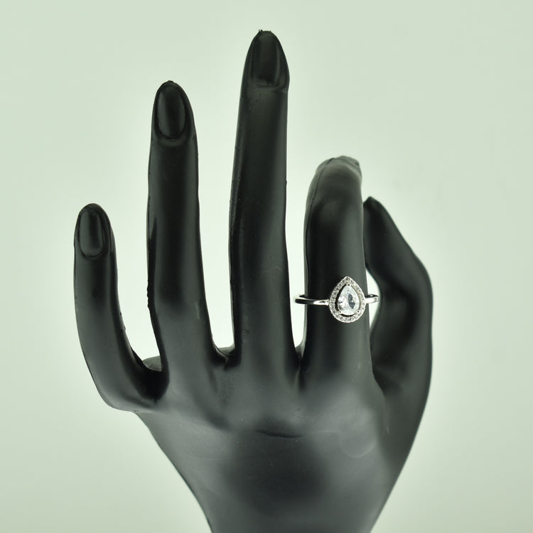 Silver 925 Drop Ring