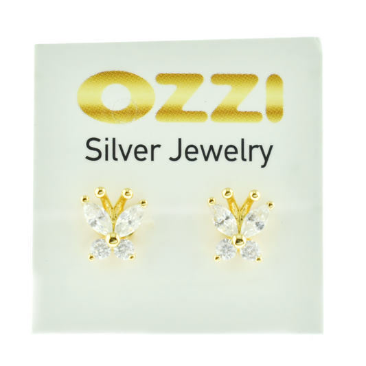 Silver 925 Butterfly Earrings