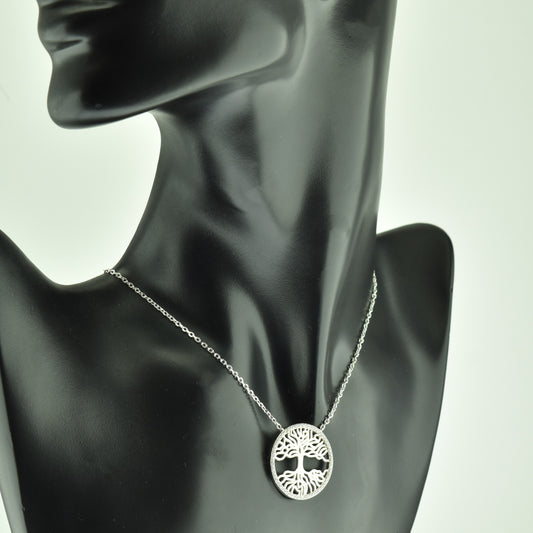 Silver 925 Tree of Life Necklace