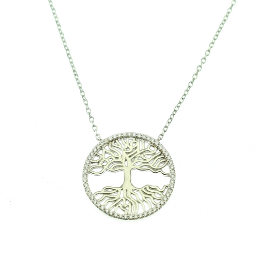 Silver 925 Tree of Life Necklace