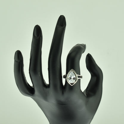 Silver 925 Drop Ring